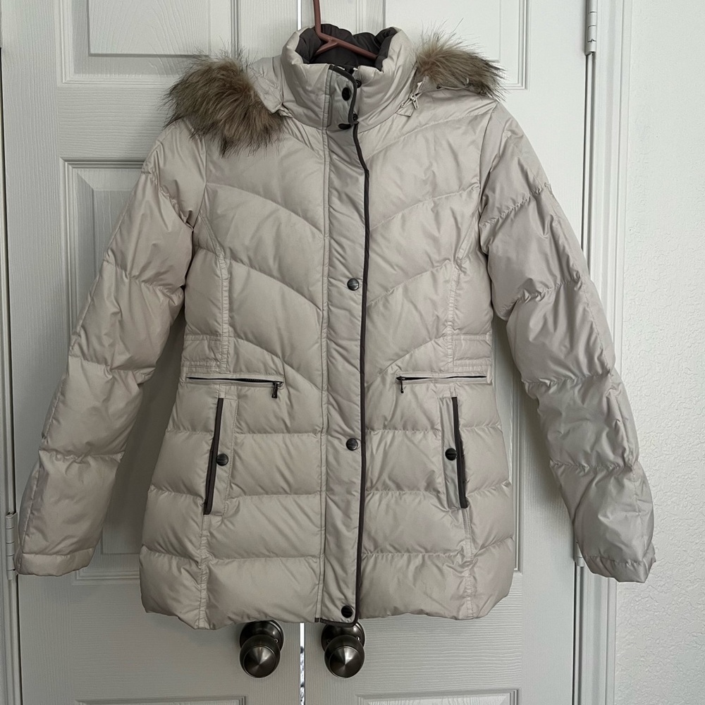 Down Jacket with Fur (S fits like M)